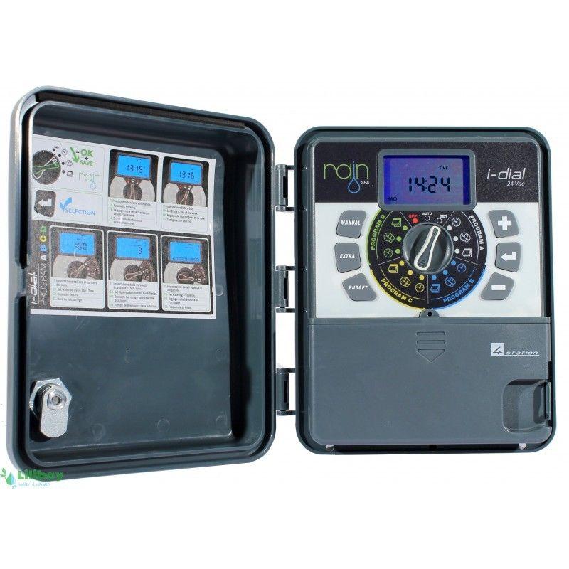 Centralina i-dial 4 zone 24vac RAIN HOME IRRIGATION