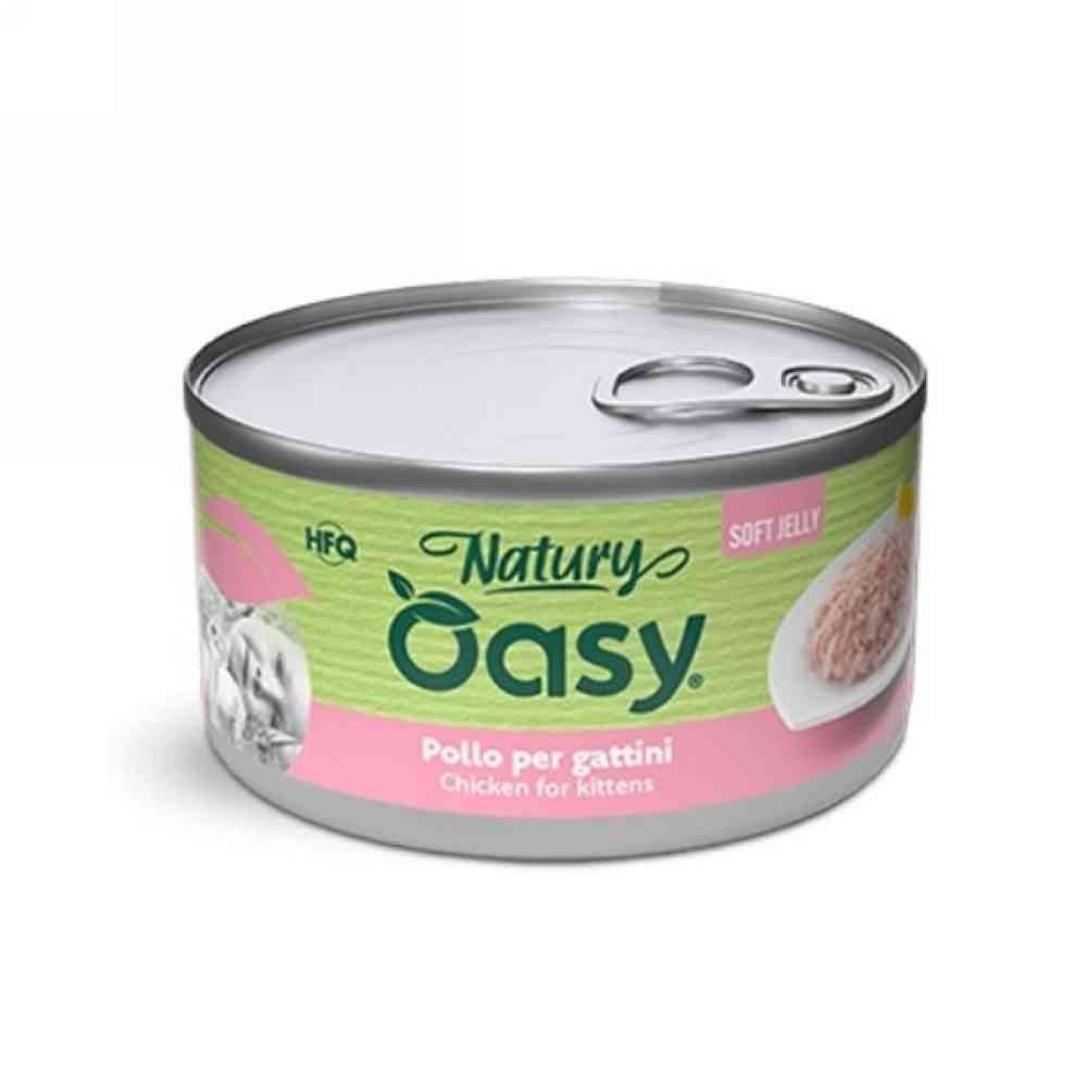 Cibo umido Gatti Kitten Natury Pollo Soft Jelly Gr. 150