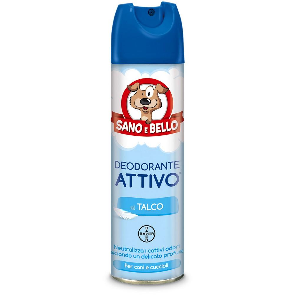 Deodorante per cane attivo al talco sano e bello ml. 250