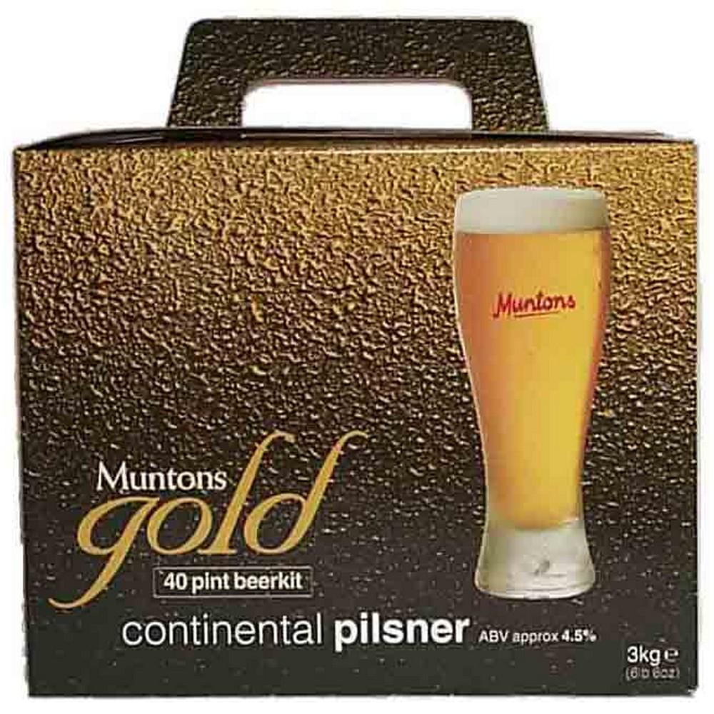 Malto amaricato muntons gold continental pilsner kg. 3