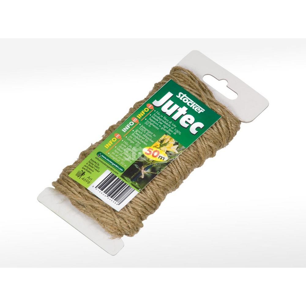 Jutec filo in fibra juta biodegradabile mt. 50