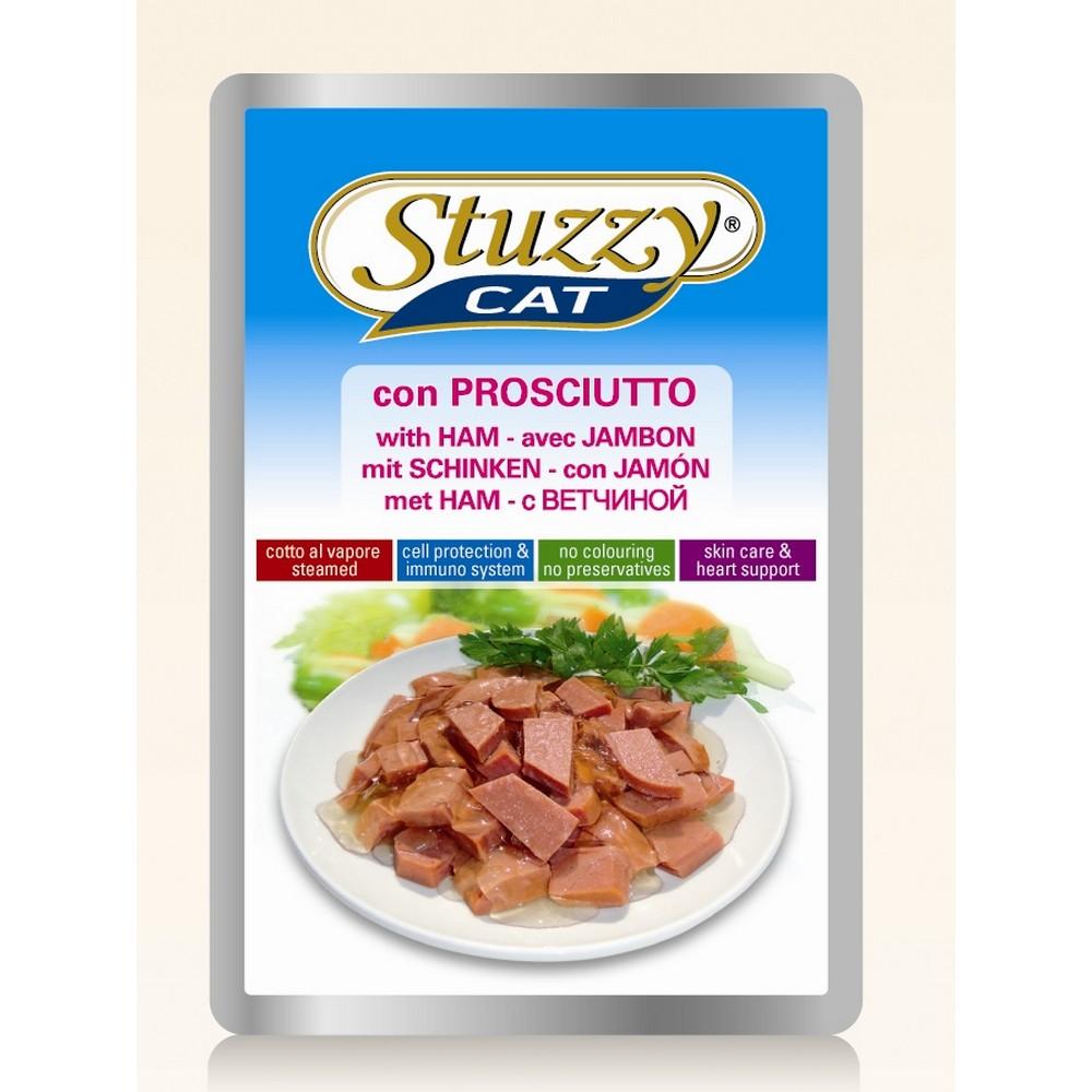 Stuzzy cat con prosciutto gr. 100