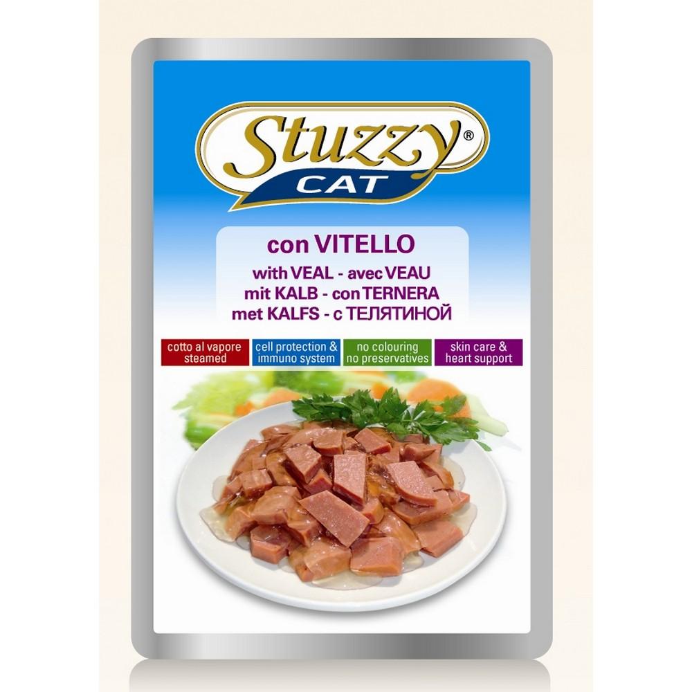 Stuzzy cat con vitello gr. 100