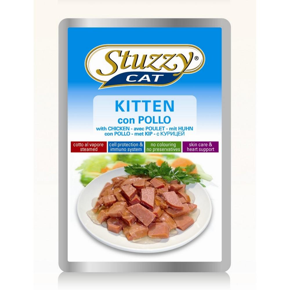 Stuzzy cat kitten con pollo gr. 100