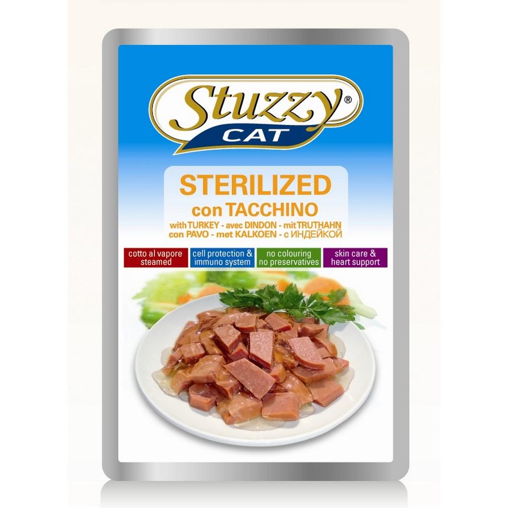 Stuzzy cat sterilizzato con tacchino gr. 100