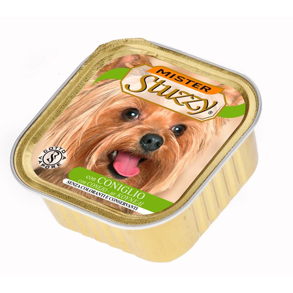 Mister stuzzy dog pate' con coniglio 150gr