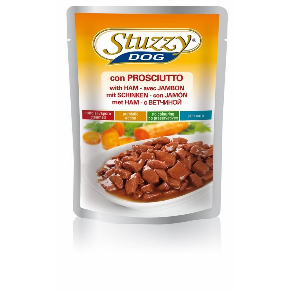Stuzzy dog busta con prosciutto in salsa 100gr