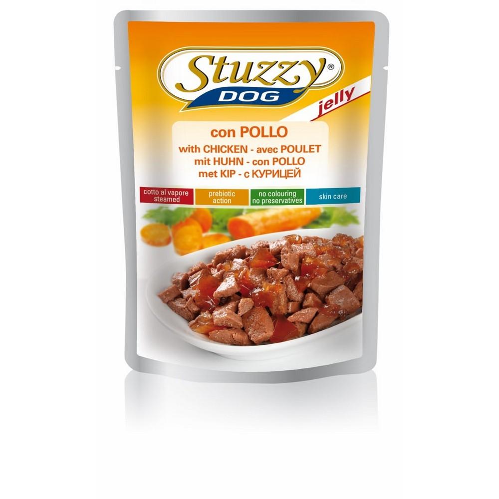 Stuzzy dog busta con pollo in jelly 100gr