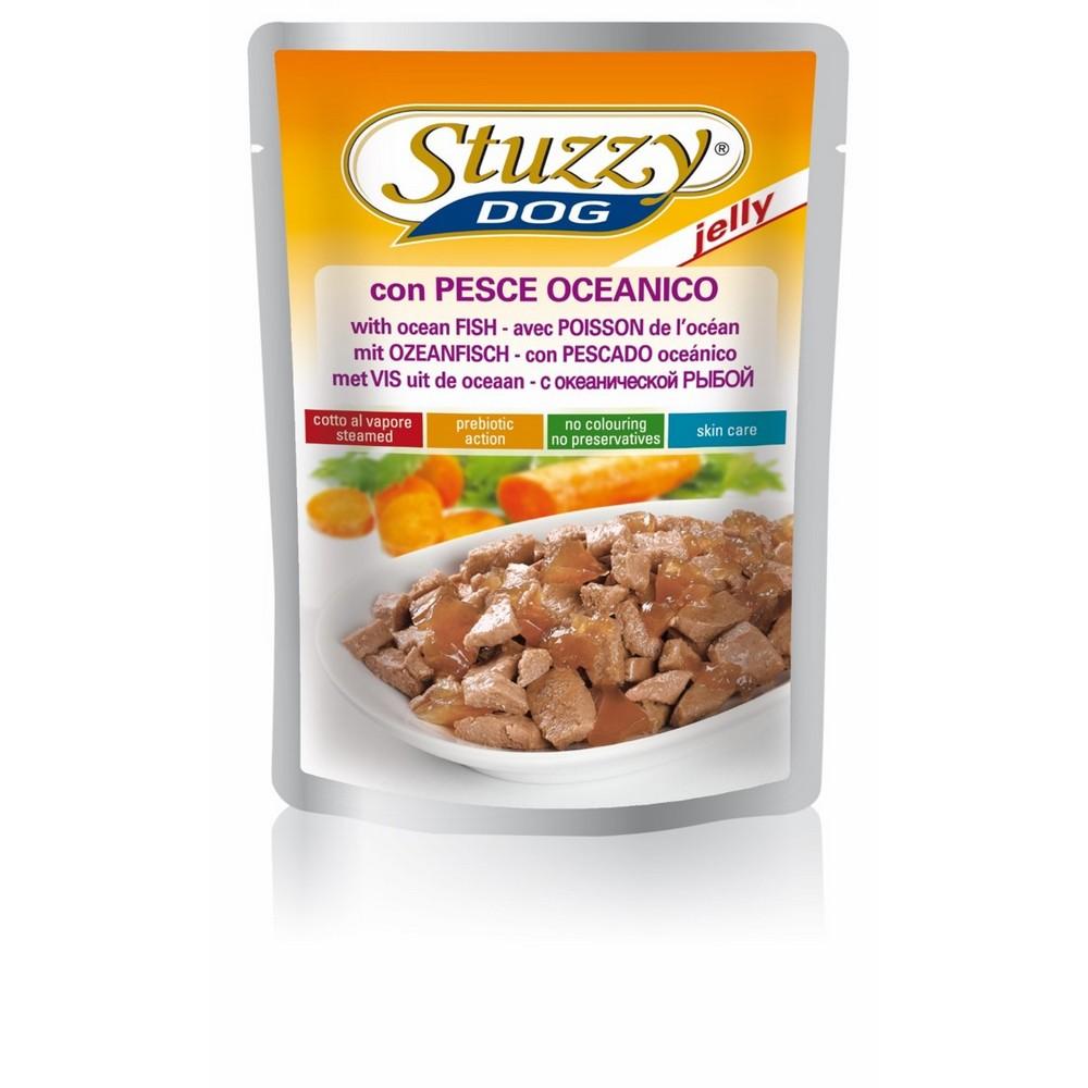 Stuzzy dog busta con pesce oceanico in jelly 100gr