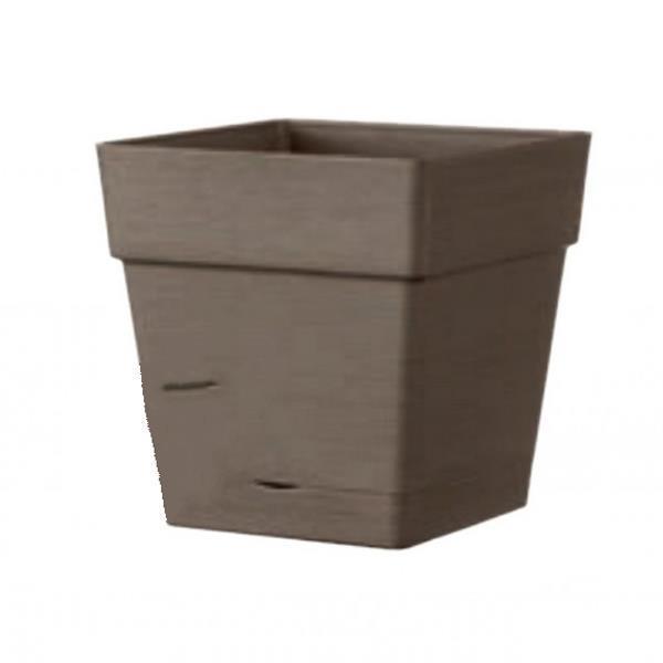 Vaso Quadrato Save R 17cm Camel