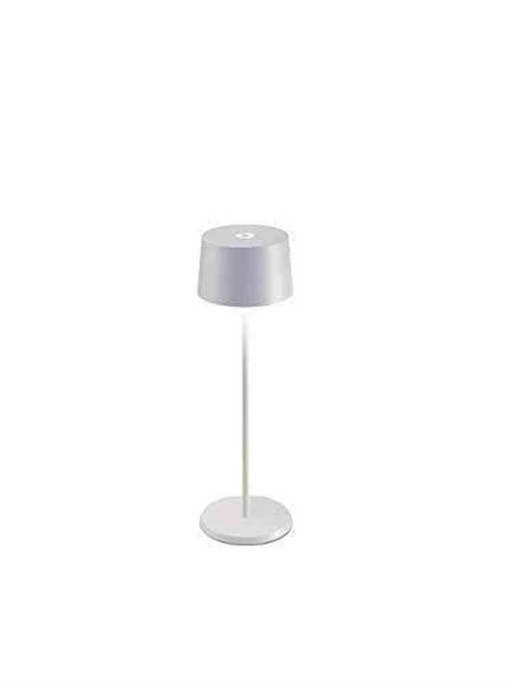 Olivia Lampada da tavolo ricaricabile IP65 bianco