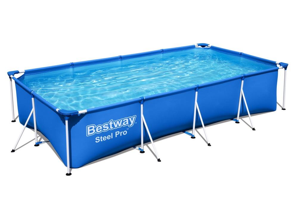 Piscina steel pro frame rettangolare 4mt