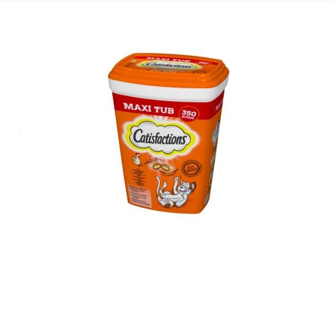 Catisfactions mega tub pollo 350 gr.