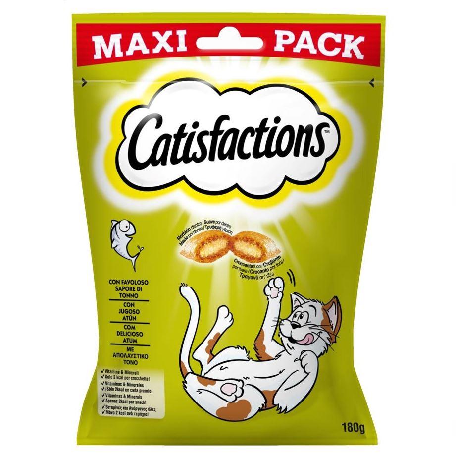 Catisfactions tonno maxi pack 180 gr.