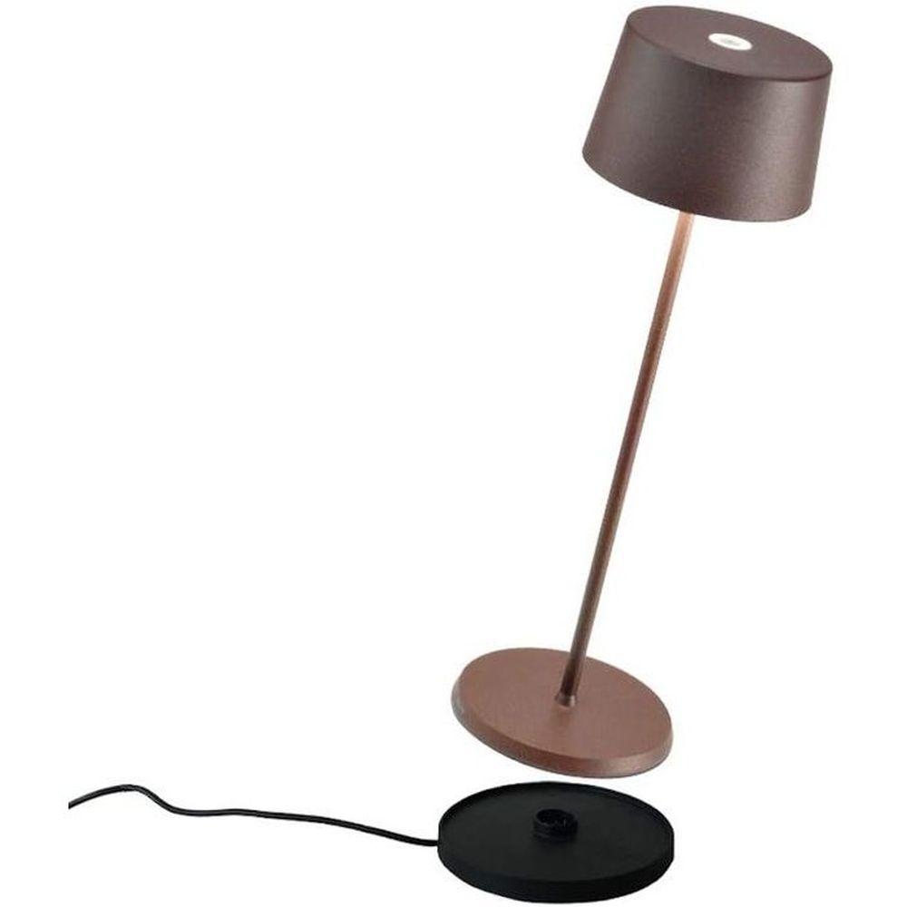 Lampada olivia marrone