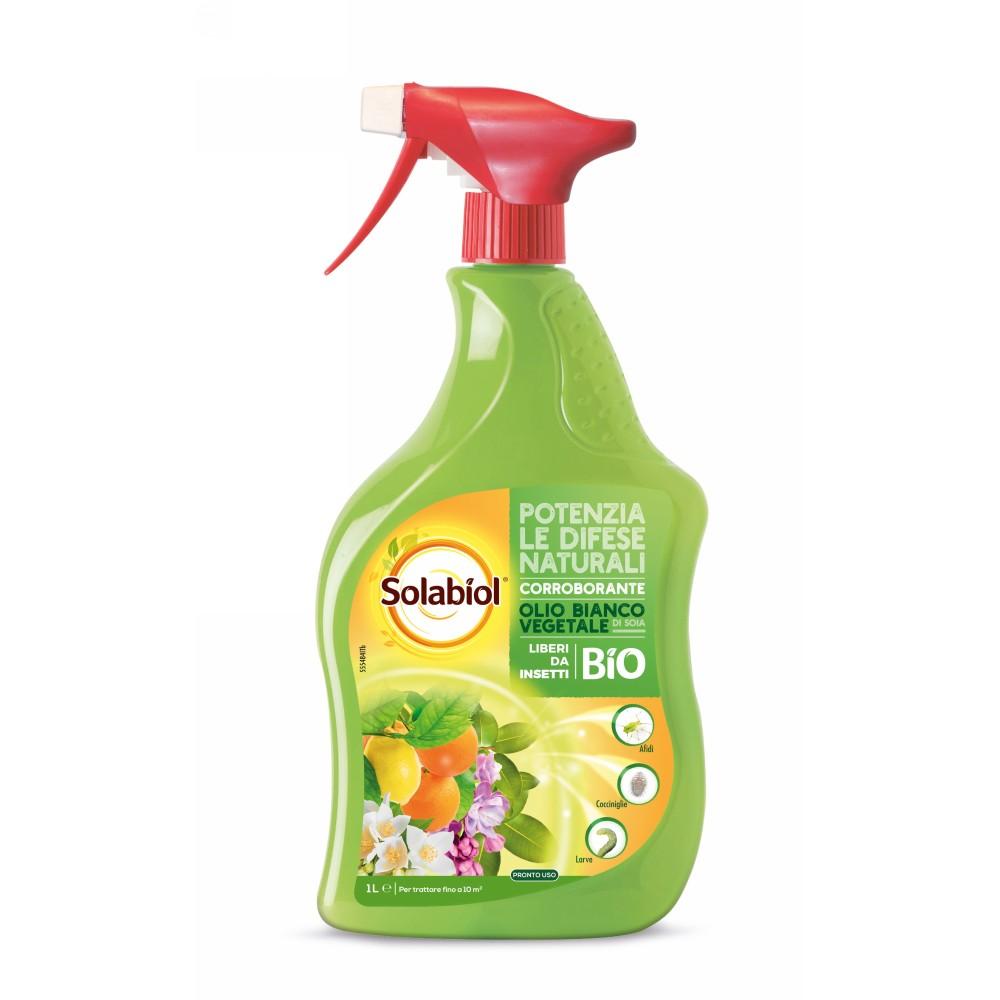 Olio bianco vegetale di soia 1 lt. Solabiol