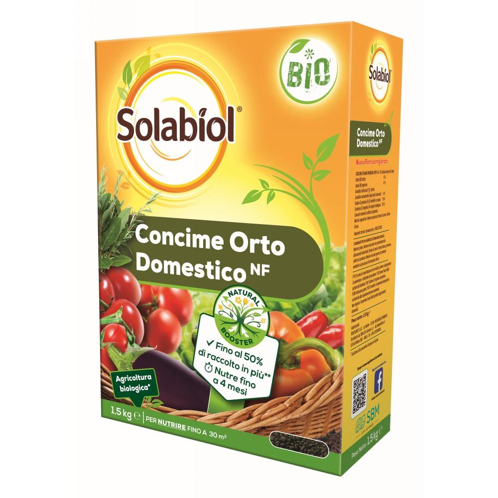Concime Orto Domestico 1.5kg Favorisce la Crescita Ottimale delle Piante
