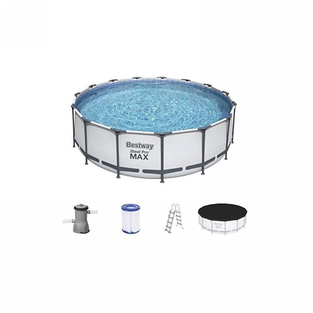 Piscina steel pro max rotonda 457 cm. h.122