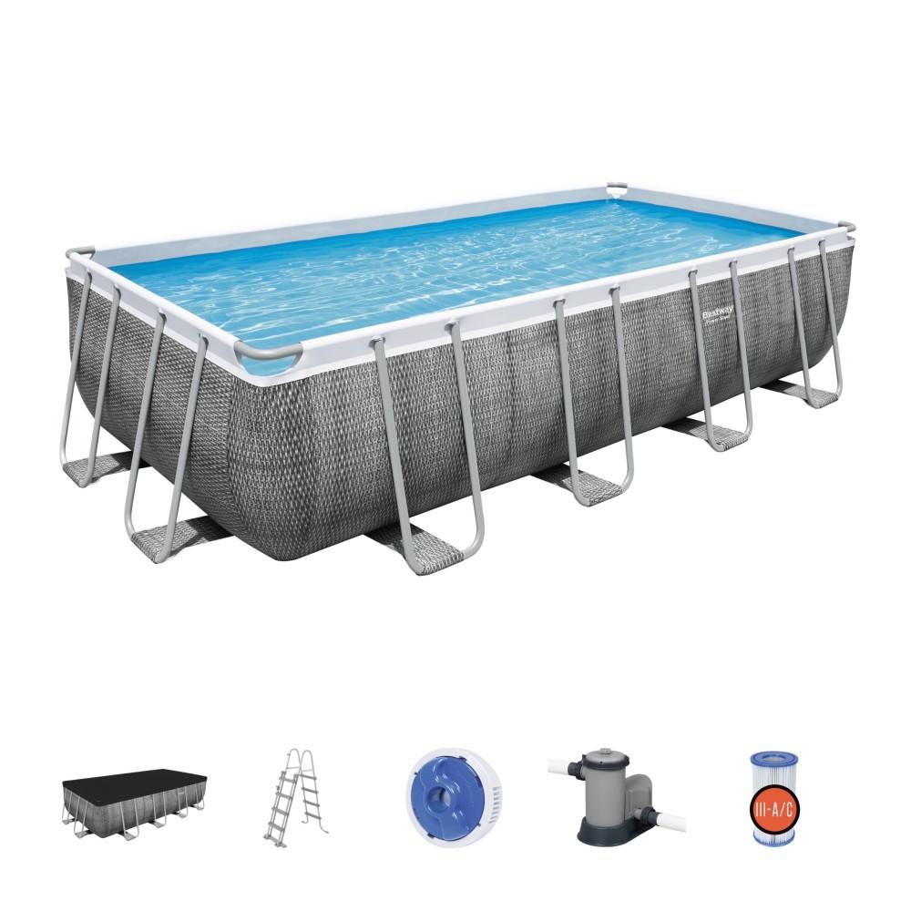 Piscina power steel frame 5619Q 5 metri