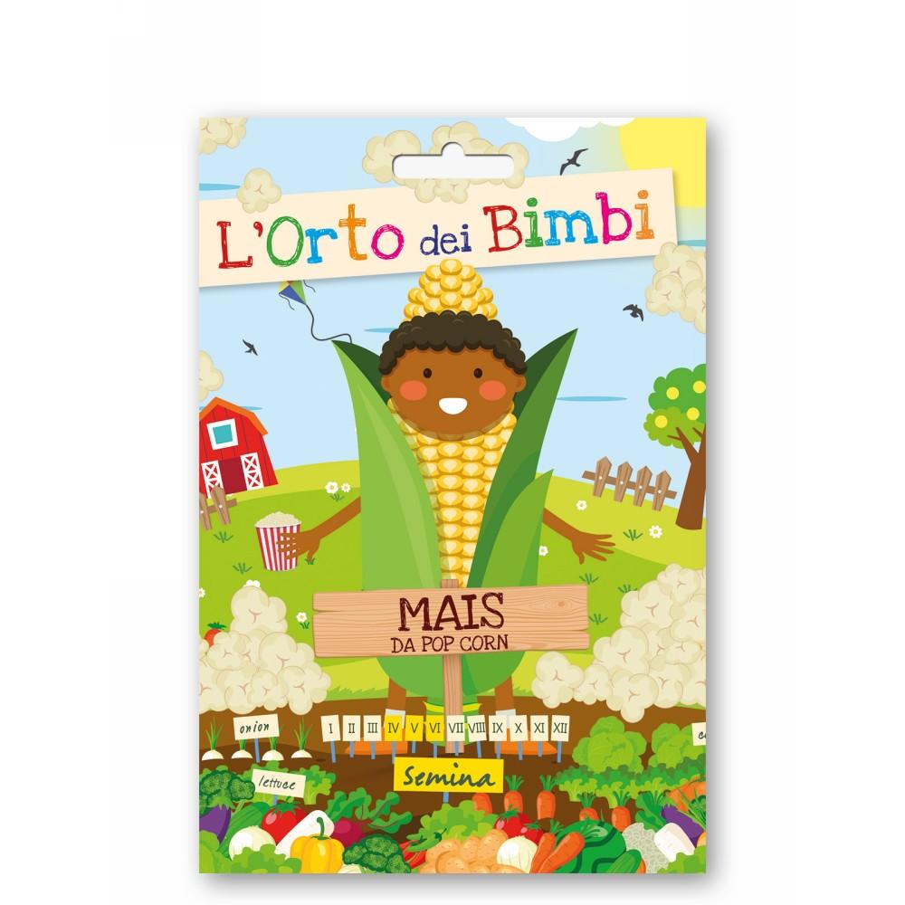 L'orto dei bimbi mais popcorn