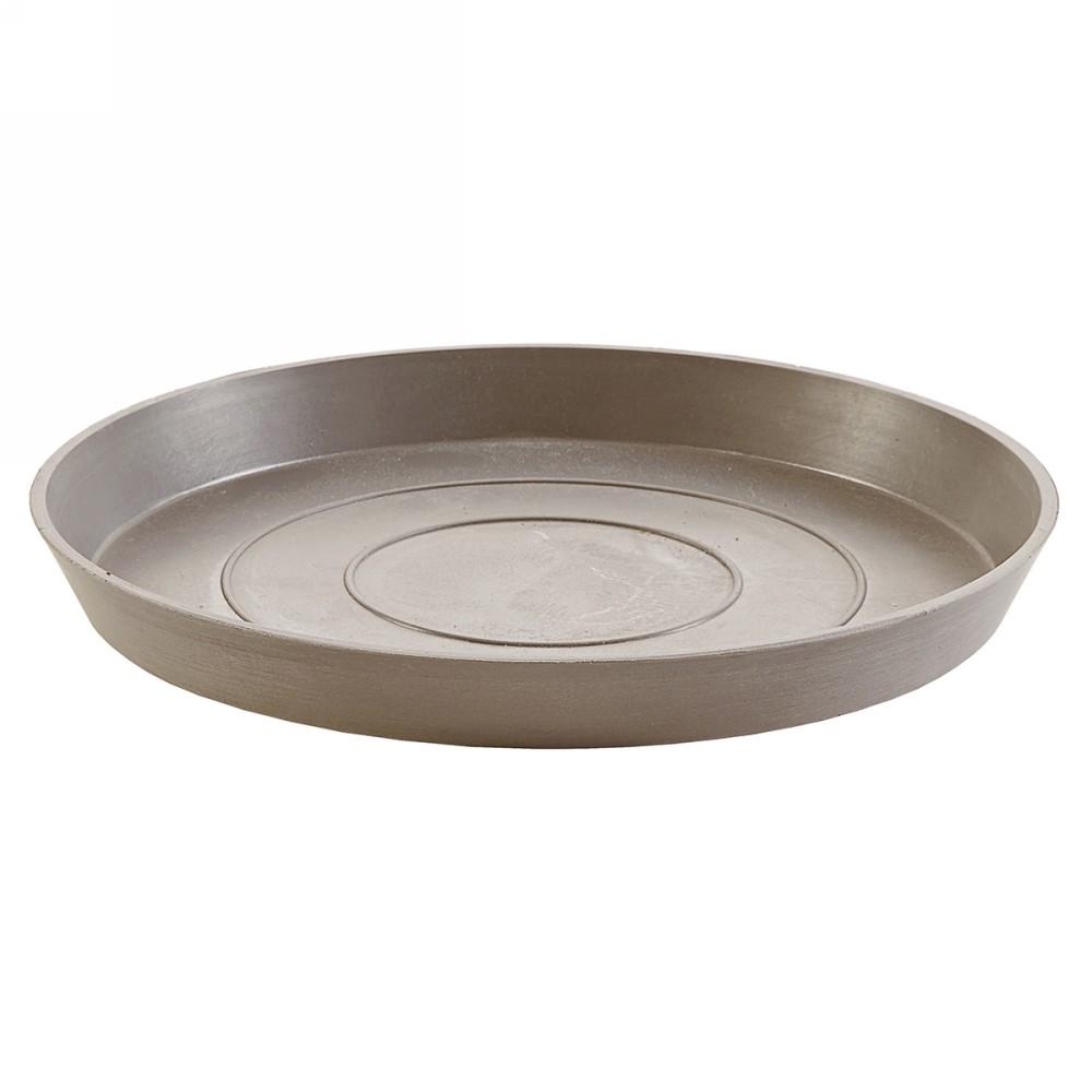 Sottovaso tondo taupe 25cm