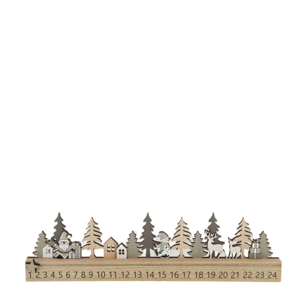Calendario Avvento in legno