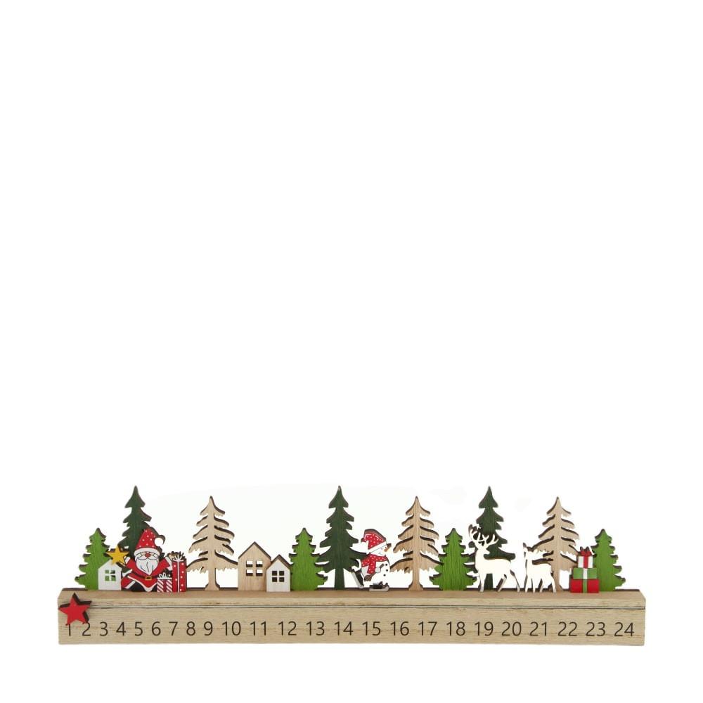 Advent calender wood
