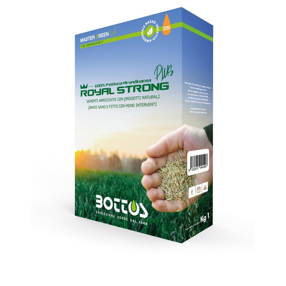 Semi prato Royal Strong Plus 1 kg Resistente e Rigenerante