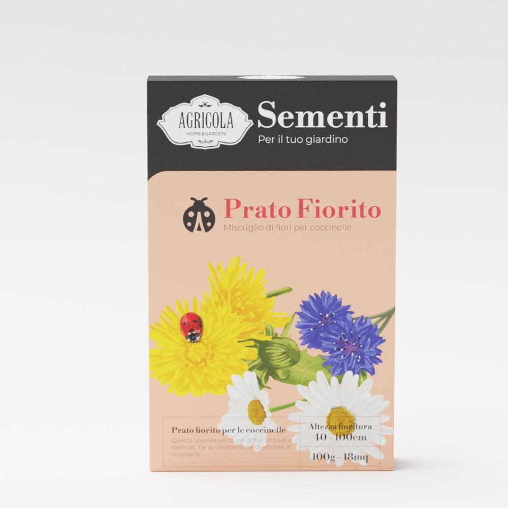 Seme Prato fiorito coccinelle agricola