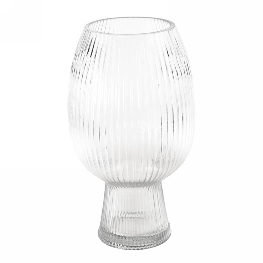 Vaso trasparente vetro