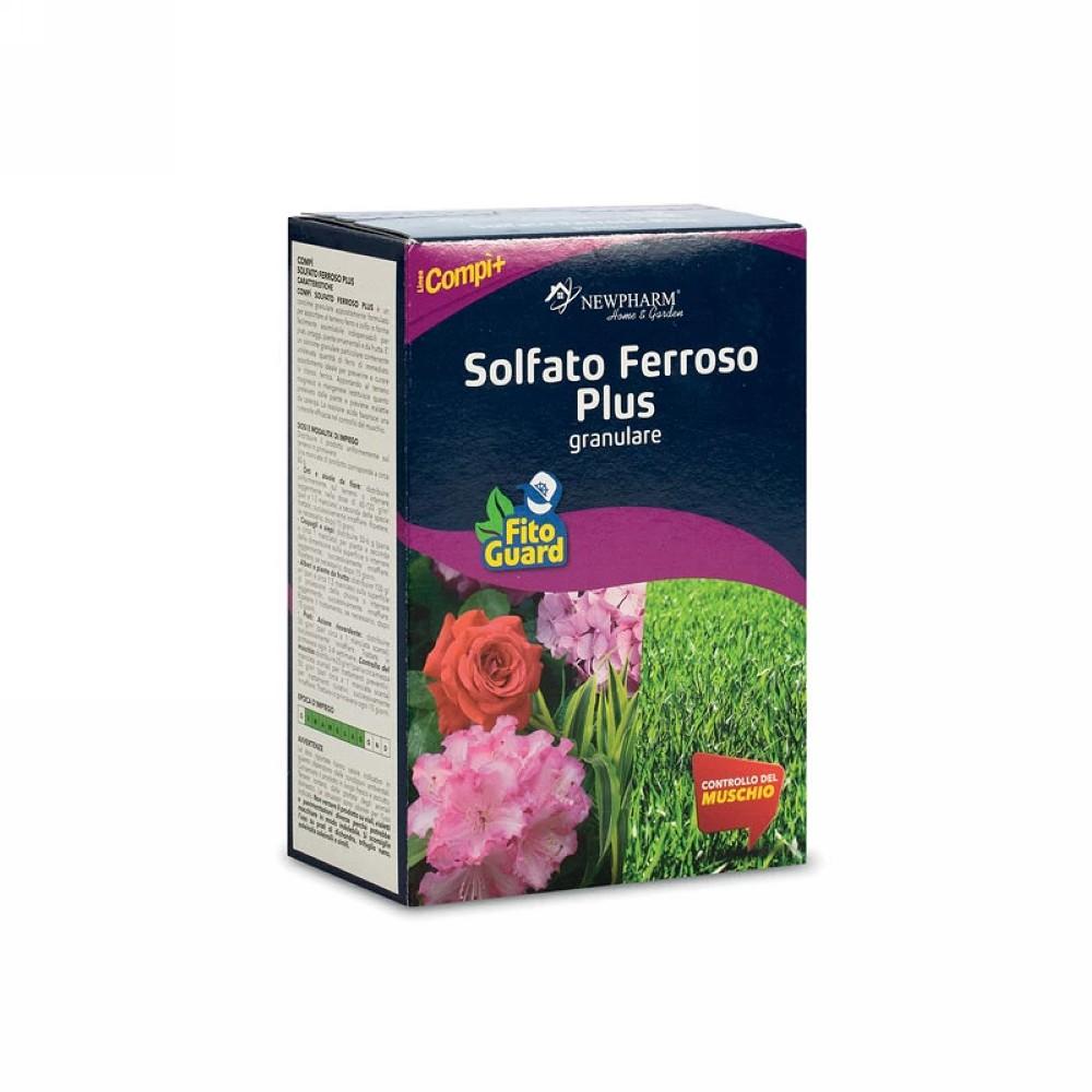 Solfato Ferroso Plus: Rinverdente e Antimuschio per Prato NEWPHARM