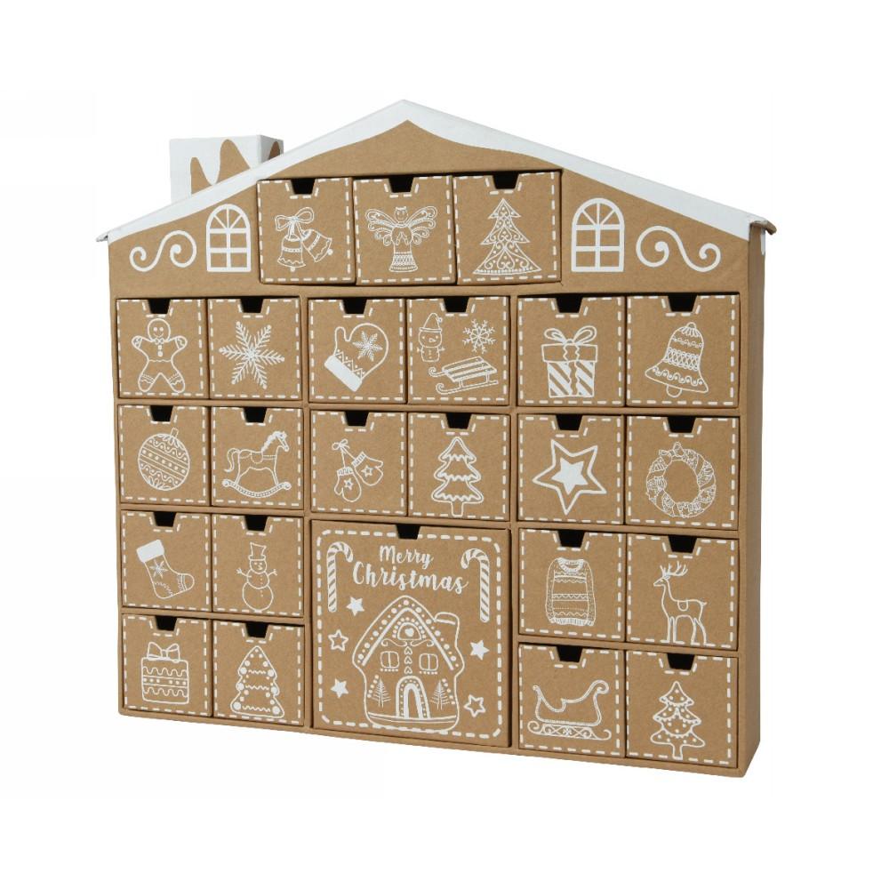 Casa di carta calendario marrone