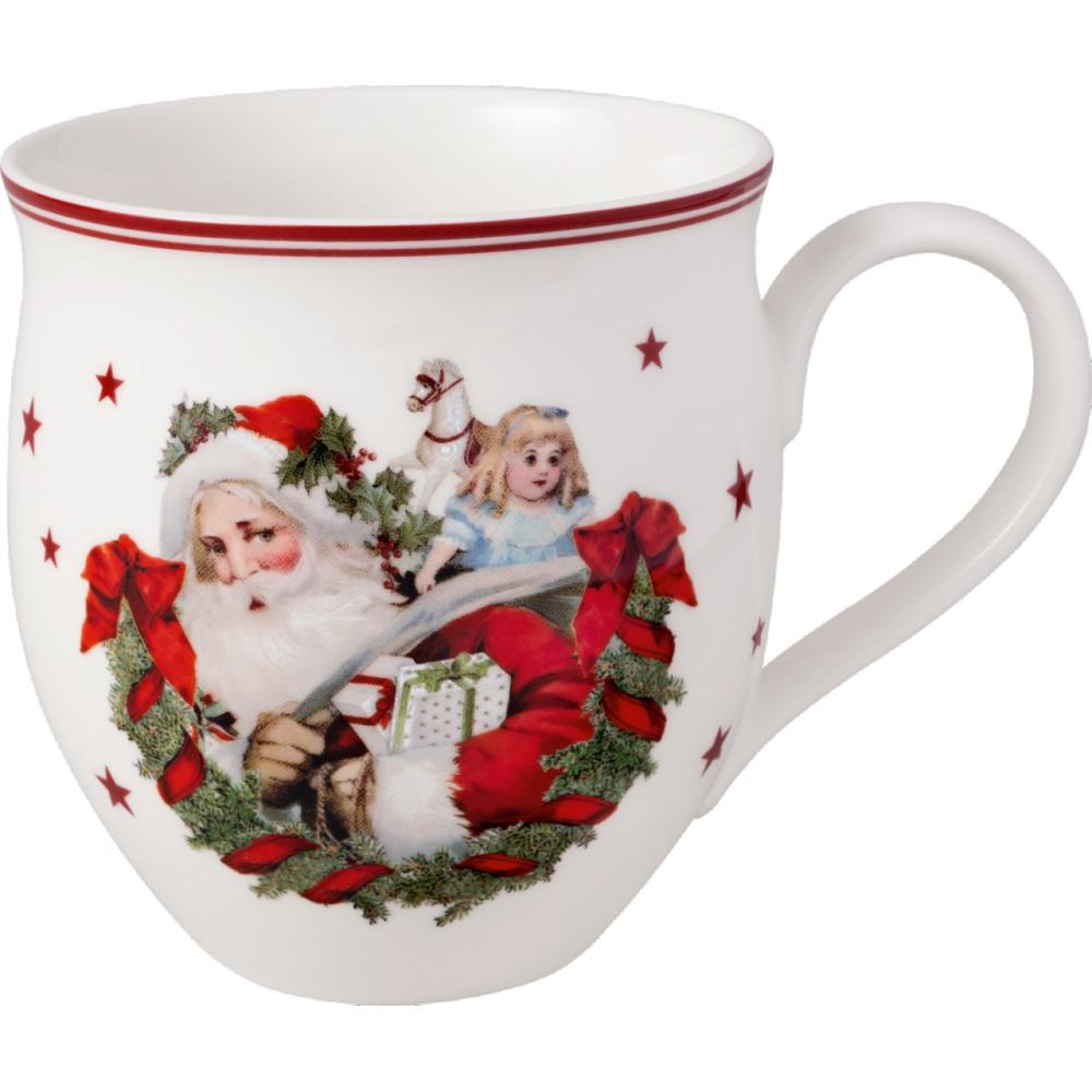 Tazza manico,babbo natale