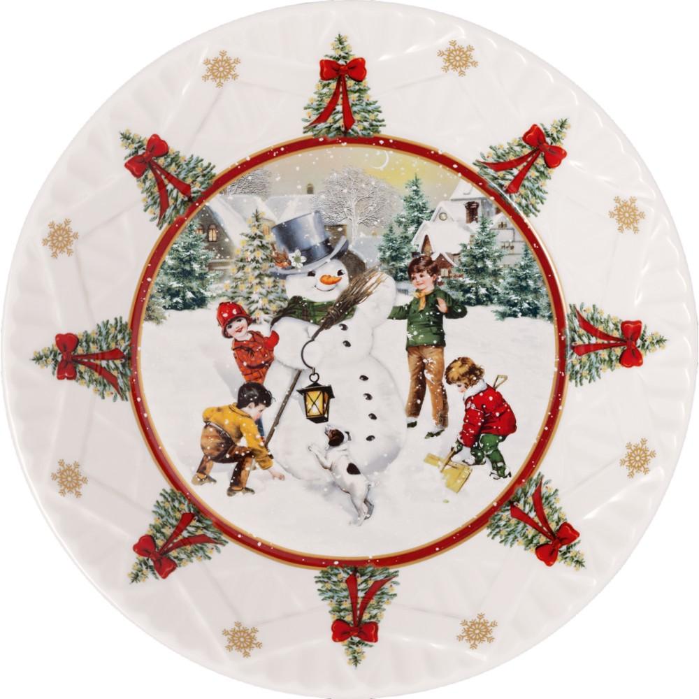 Ciotola gr.,pupaz.di neve