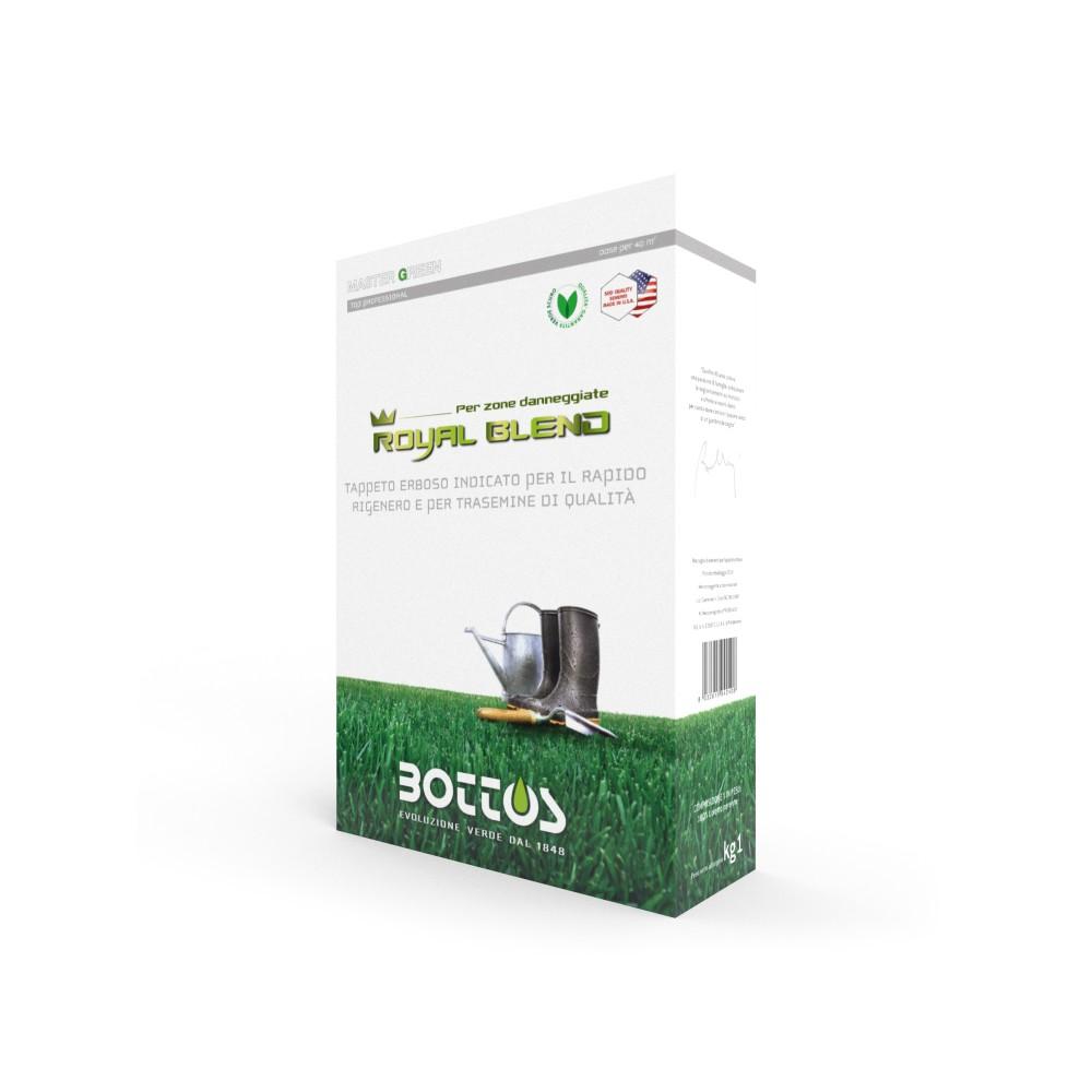 Semi prato Royal Blend Tappeto Erboso Resistente a Bassa Manutenzione