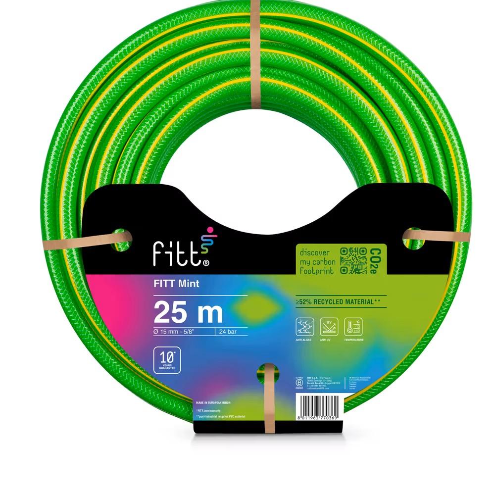 Tubo per Giardinaggio Irrigazione in PVC Rinforzato Ø 12,5 mm 25 mt