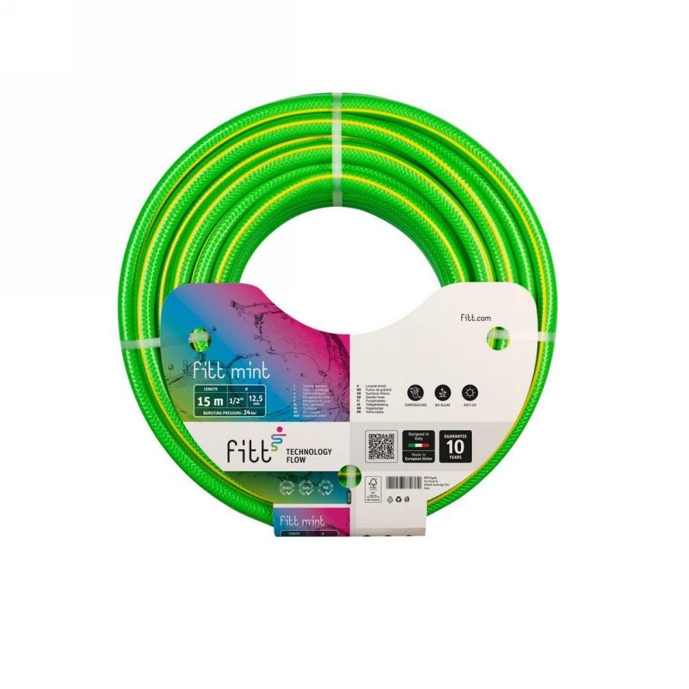 Tubo per Giardinaggio Irrigazione in PVC Rinforzato Ø 15 mm 15mt