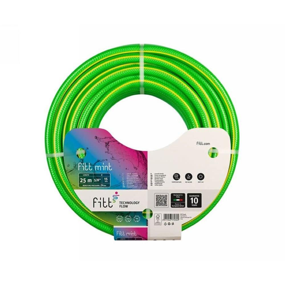 Tubo per Giardinaggio Irrigazione in PVC Rinforzato Ø 15 mm 25 mt