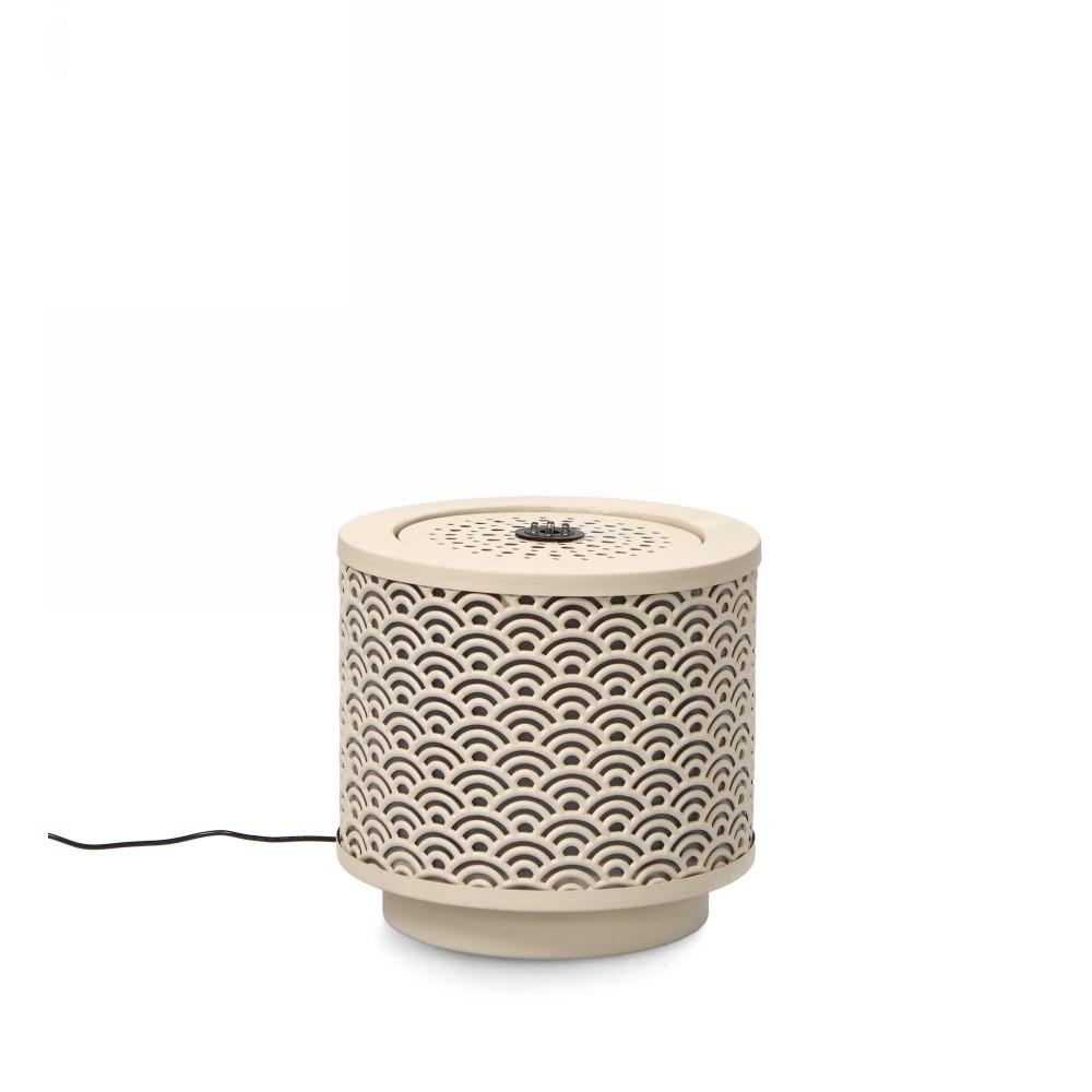 Fontana da interno Akira beige led h 23 cm