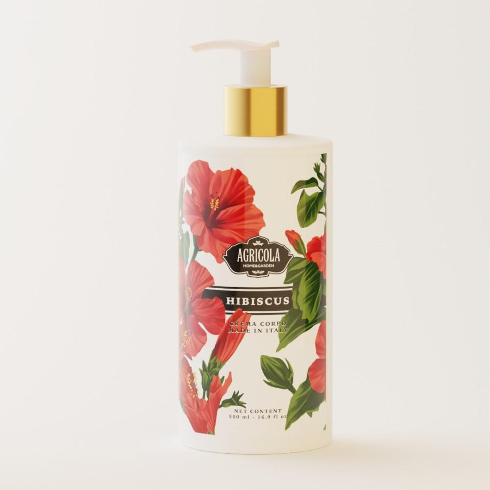 Crema Corpo Profumata Hibiscus 500 ml Agricolashop