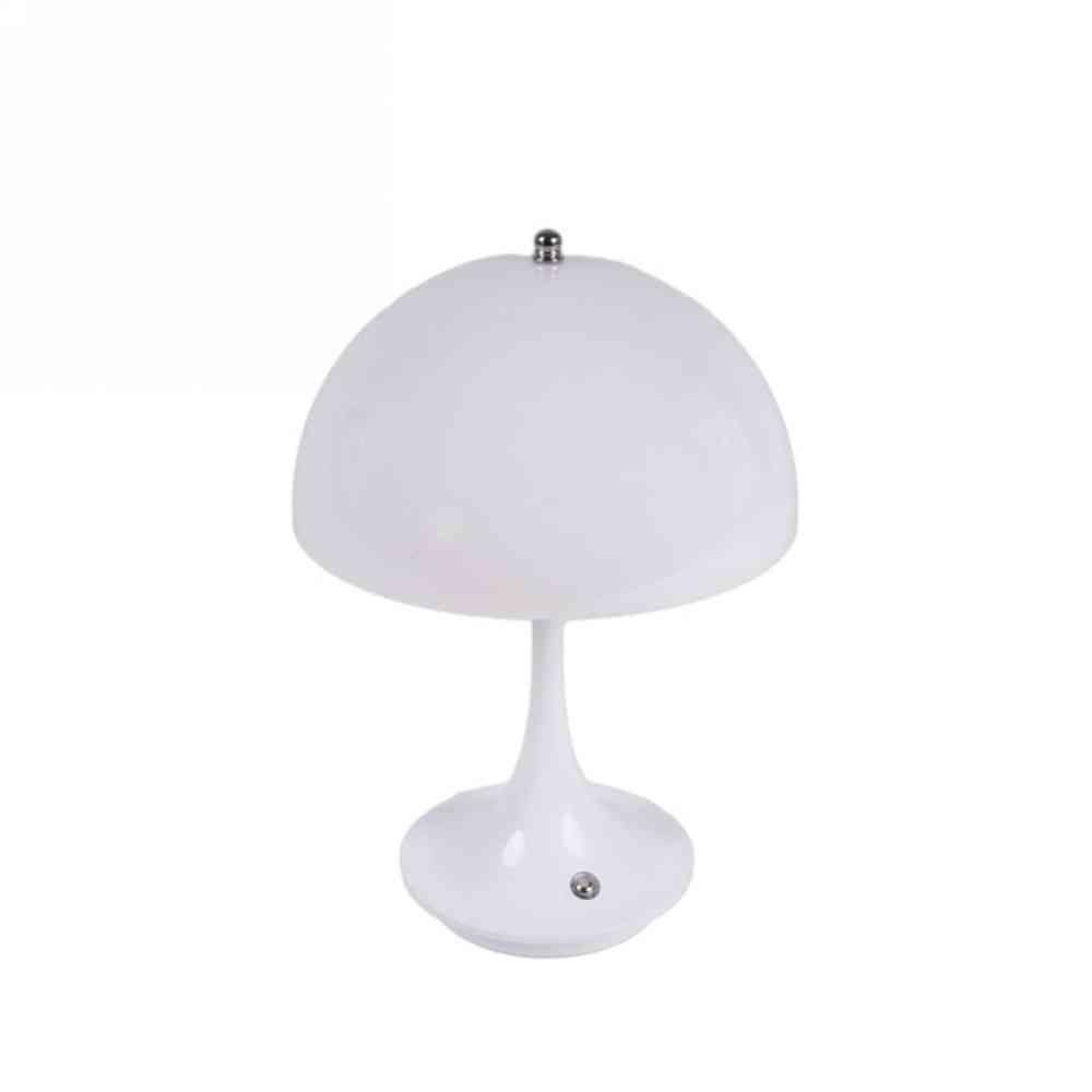 Lampada led touch bianca