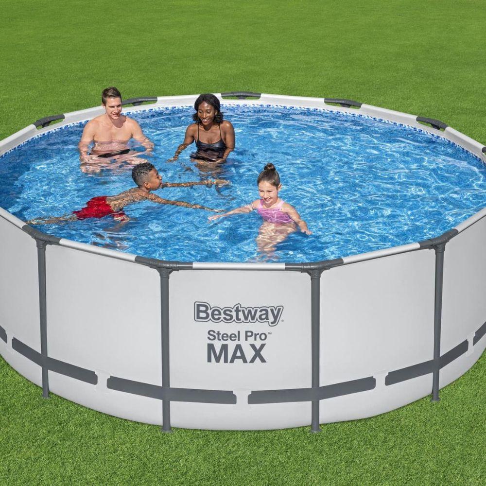 Steel pro max 5618W Ø396 x 122 cm - Piscina fuori terra BESTWAY