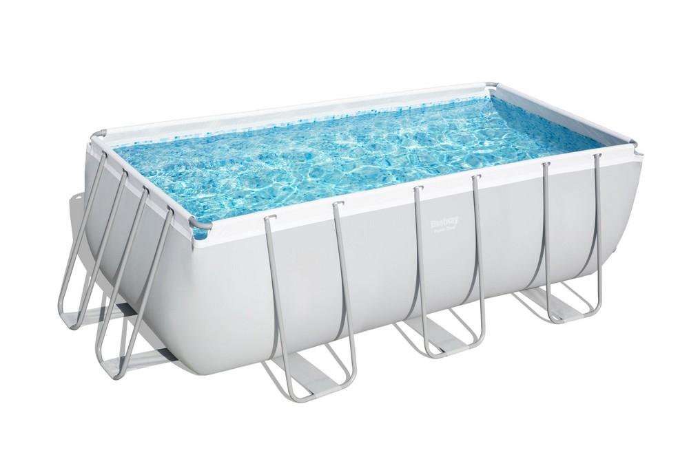 Piscina power steel frame rettangolare 4mt