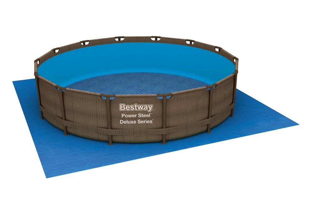 Tappetino base per piscine fuori terra fino a Ø 457cm BESTWAY