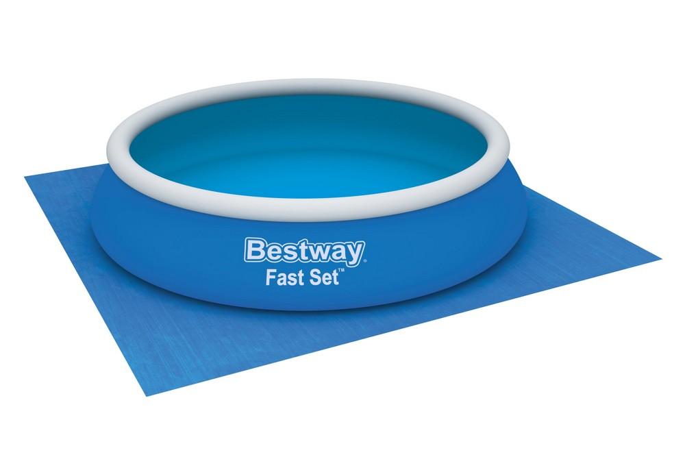 Tappetino base per piscine fuori terra fino a Ø 457cm BESTWAY