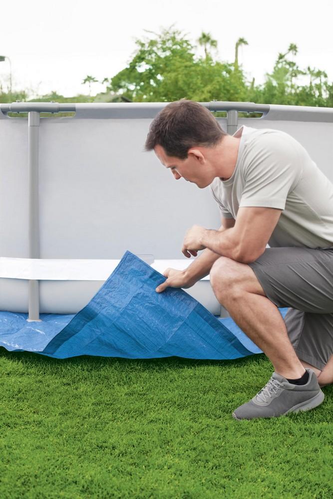 Tappetino base per piscine fuori terra fino a Ø 457cm BESTWAY