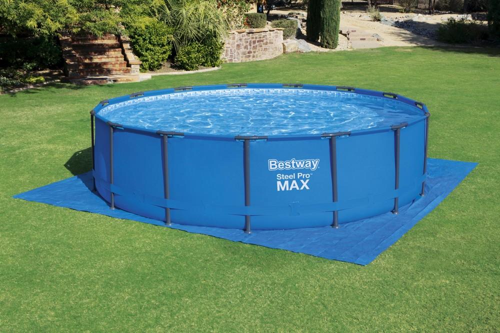 Tappetino base per piscine fuori terra fino a Ø 457cm BESTWAY