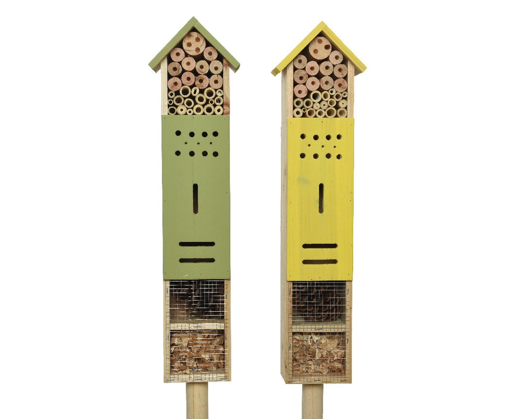 Bugs Hotel in legno colore assortito