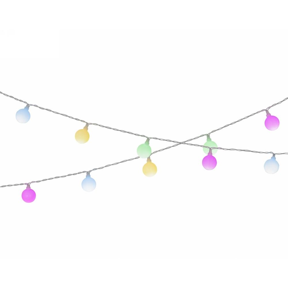 Catena Luminosa Led Solare Multicolor 30 Led