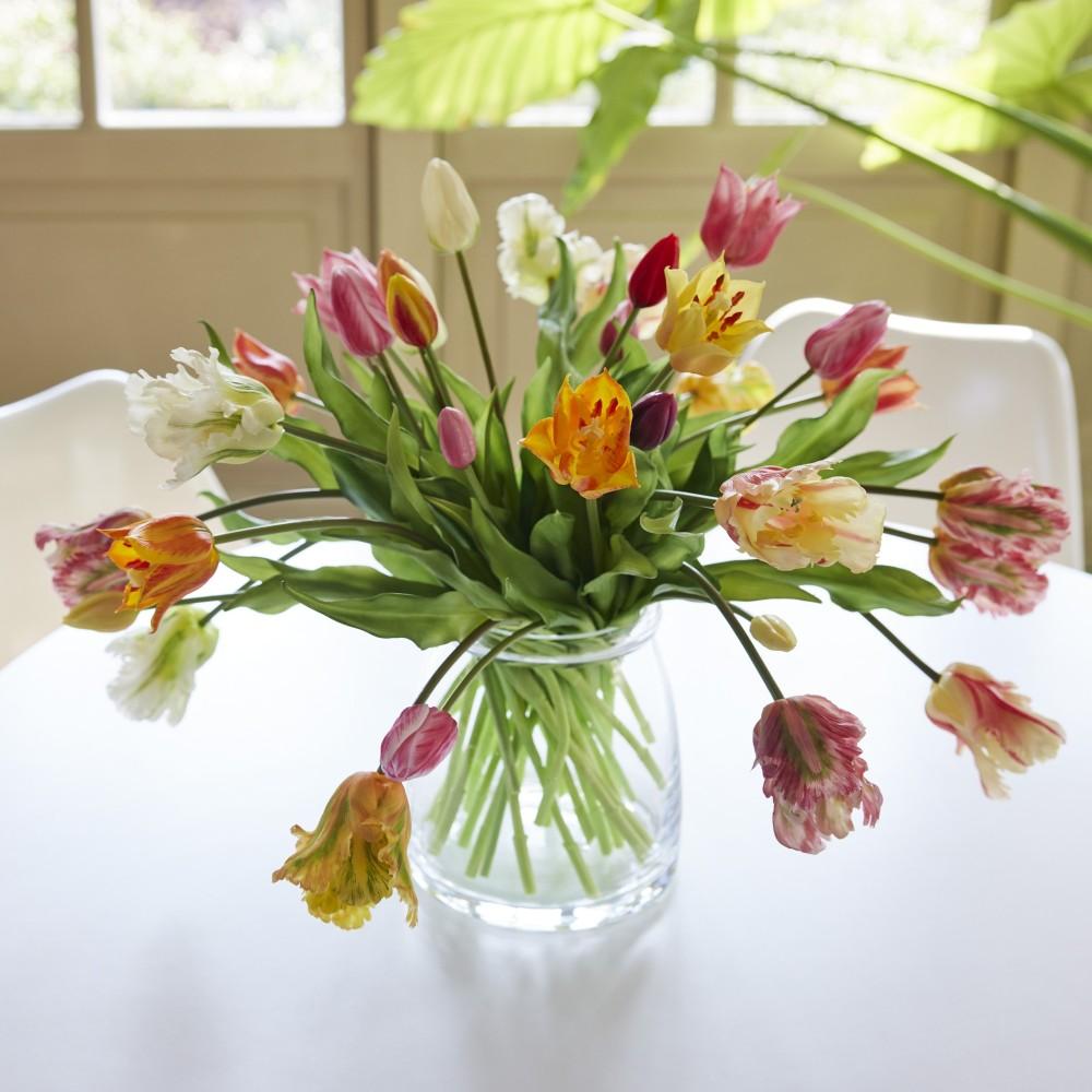 Tulipani Rosa Artificiali per Decorazioni Pasquali Pasqua By Agricola